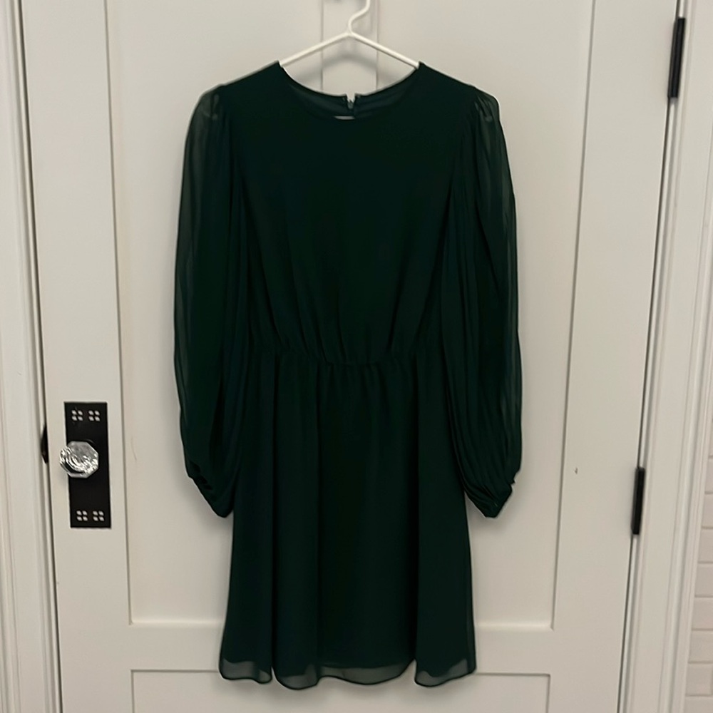 Ann Taylor Dress, Hunter Green, size 2